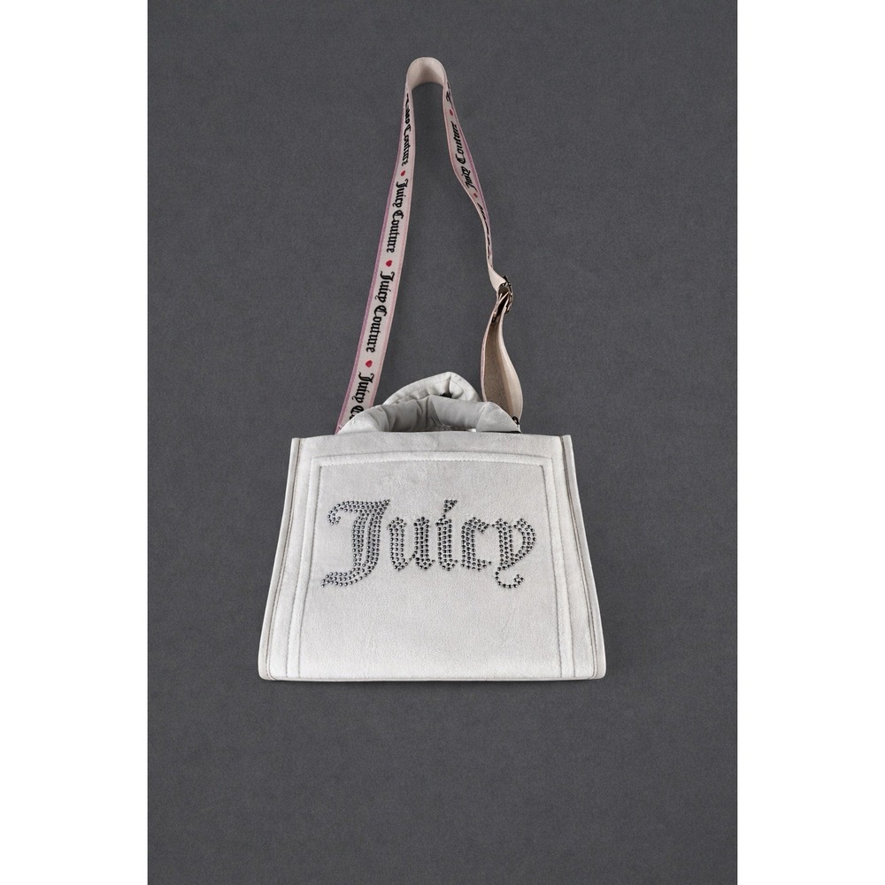 Juicy Couture Extra Spender Mini Tote Bag Velour Angel Purse NWT Limited Rare